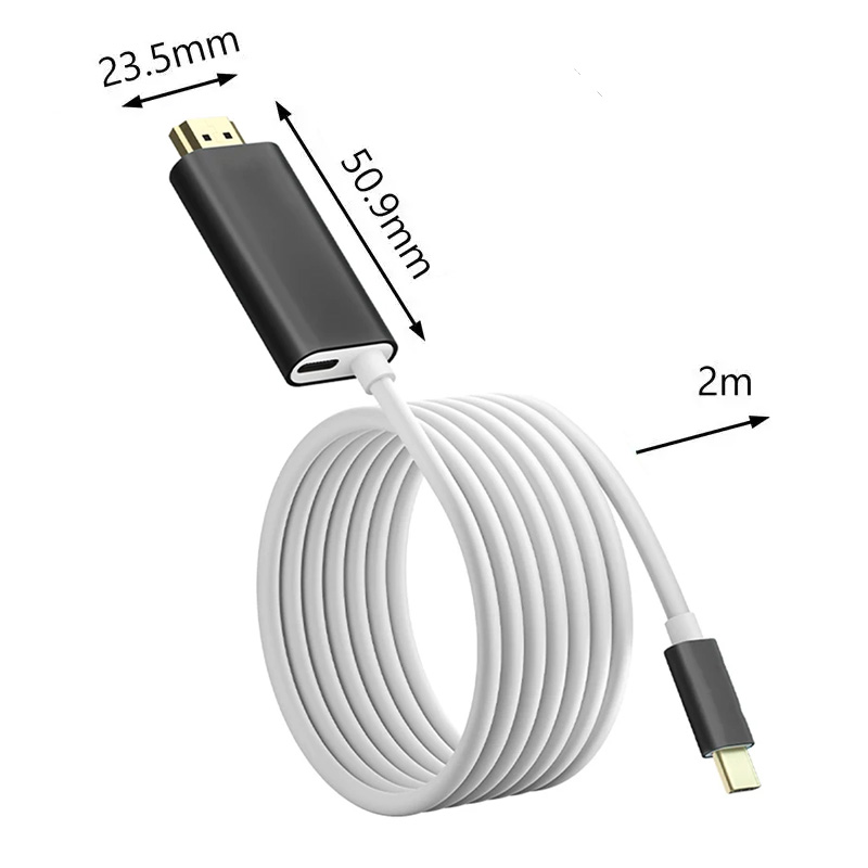 Switch ドック HDMI 変換 ケーブル Type-C USB-C 不要 ドックなし 充電