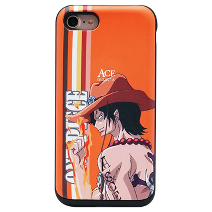 並行輸入品】 ONE PIECE Card Slide ケース iPhone 8 7 Plus 6s 6