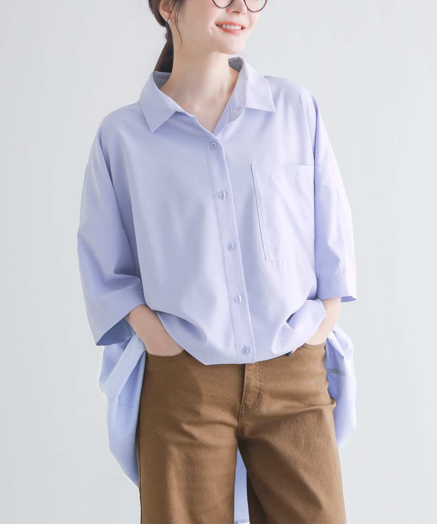 osharewalker（オシャレウォーカー） シャツ 襟付きシャツ トップス