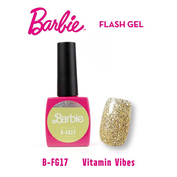 Barbie バービー クリスタルフラッシュジェル 10g 全12色 FG07〜18