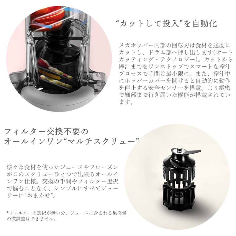 HUROM（ヒューロム） スロージューサー H310A (送料無料) 低速