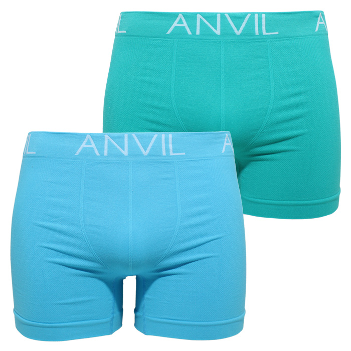 anvil（アンビル） 2枚組セット ボクサーパンツ シームレス メンズ