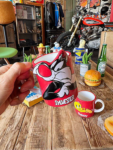 トゥイーティー＆シルベスター ペアマグ 2個セット ルーニーテューンズ
