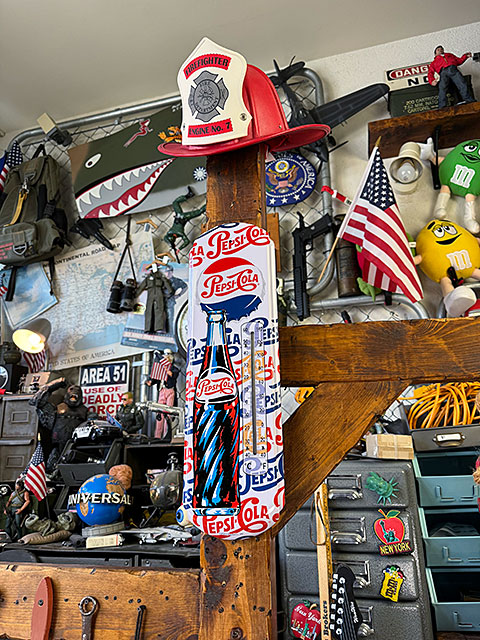 ペプシコーラ サーモメーター （1950年代ロゴ） □ アメリカン雑貨