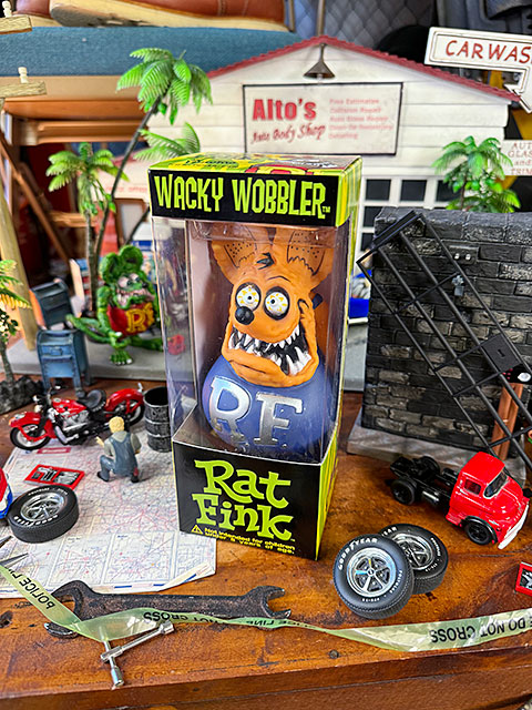 RAT FINK（ラットフィンク） ファンコ ボビングヘッド （オレンジ