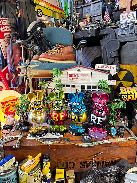 希少ラットフィンク限定メタリックボビングヘッド4体セット 【公式通販】