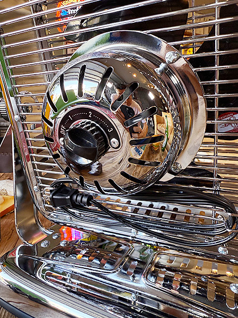 DULTON（ダルトン） レトロ エアー サーキュレーター （クローム