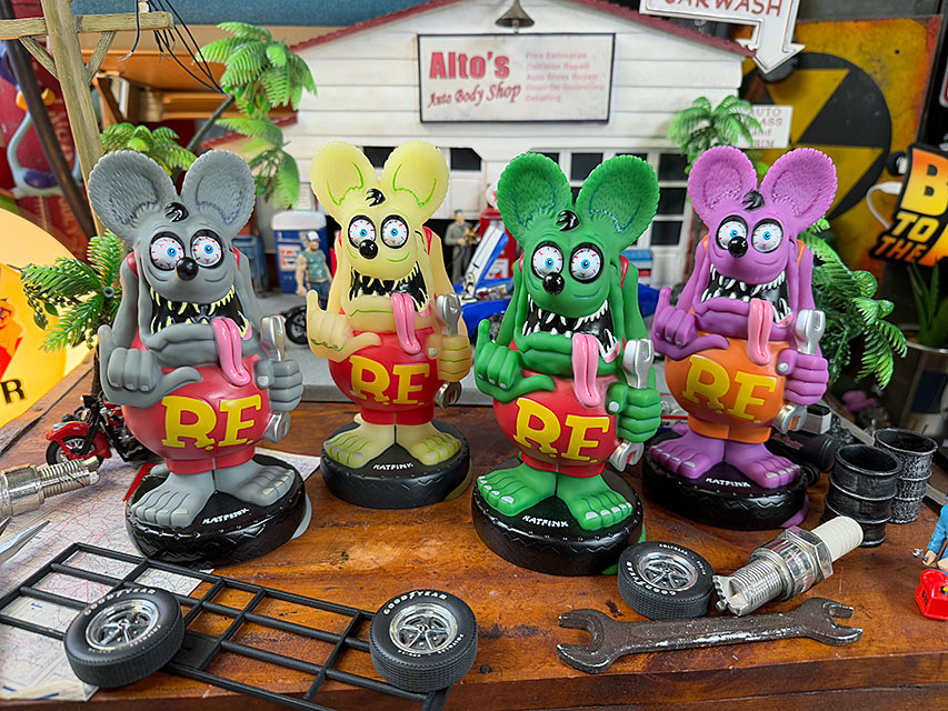 RAT FINK（ラットフィンク） ファンコ ガレージ ボビングヘッド