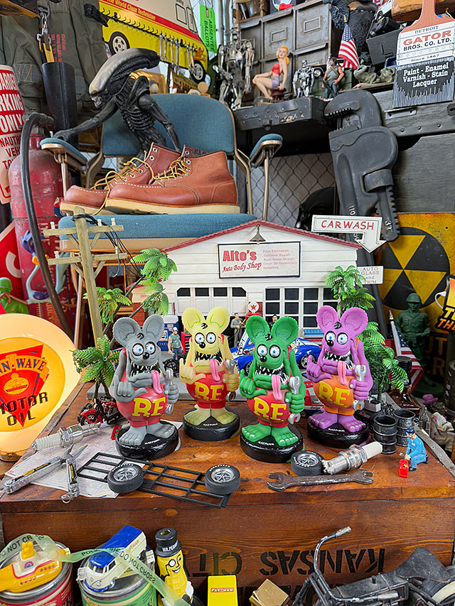 RAT FINK（ラットフィンク） ファンコ ガレージ ボビングヘッド