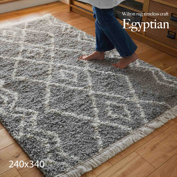 ラグ ラグマット ウィルトン織 おしゃれ 240×340 カーペット 北欧