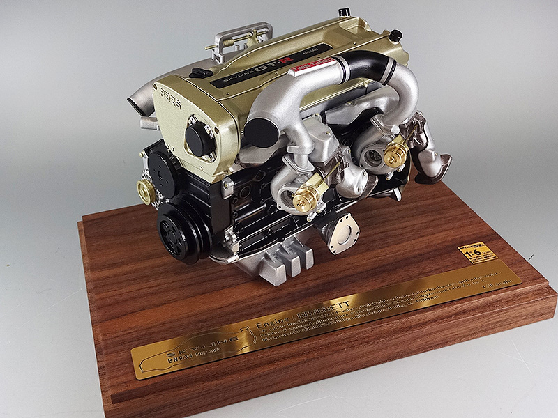 日下エンジニアリング 1/6スケールエンジンモデル RB26DETT BNR34 Nur