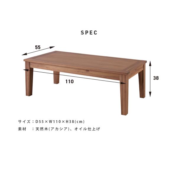 東谷 センターテーブルL テーブル ワイドタイプ アルンダ arunda