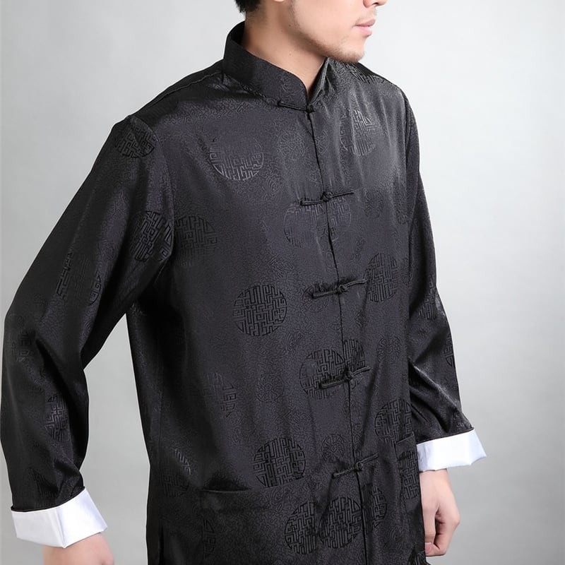 太極拳服 チャイナ服 練習服 メンズ 男性用 カンフー スーツ 送料無料