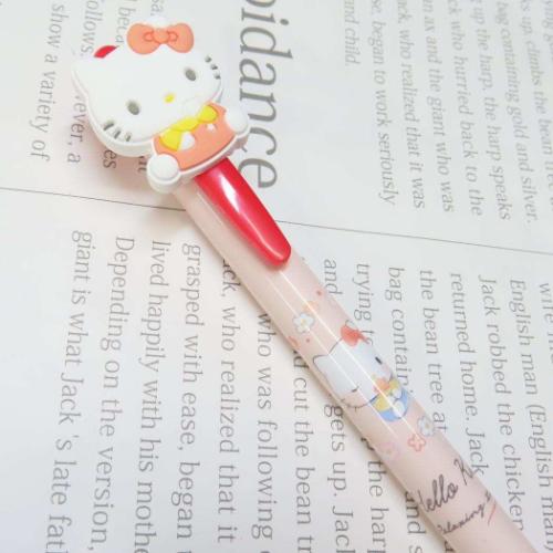 ハローキティ ボールペン ラバーマスコット付きボールペン 0.5mm