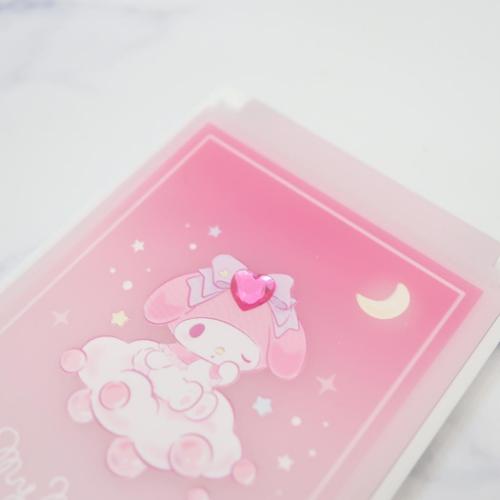 マイメロディ ストーン付きカードミラー S サンリオ 手鏡 キャラクター