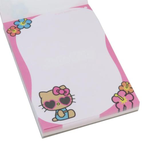 ハローキティ グッズ メモ帳 キャラクター ミニミニメモ 日焼け