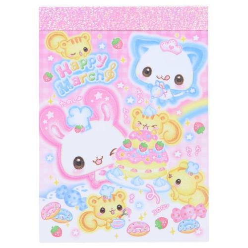 ミニミニメモ 平成ファンシー メモ帳 カミオジャパン : キャラクターの