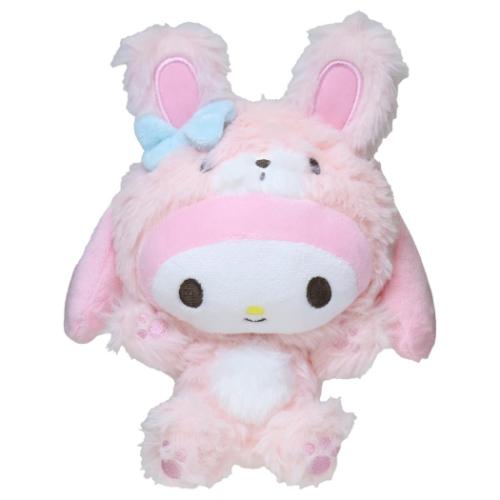 マイメロディ プラッシュドール ぬいぐるみ バンザイシリーズ ウサギ
