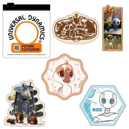 野生の島のロズ 映画キャラクター ダイカットシール ケース入り