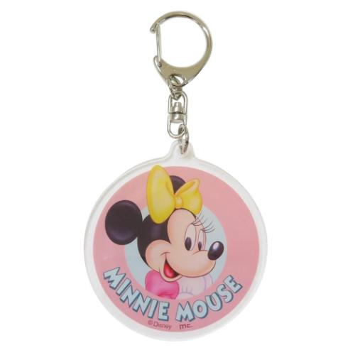 ミッキー＆フレンズ ミニーマウス キャラクター キーリング アクリル