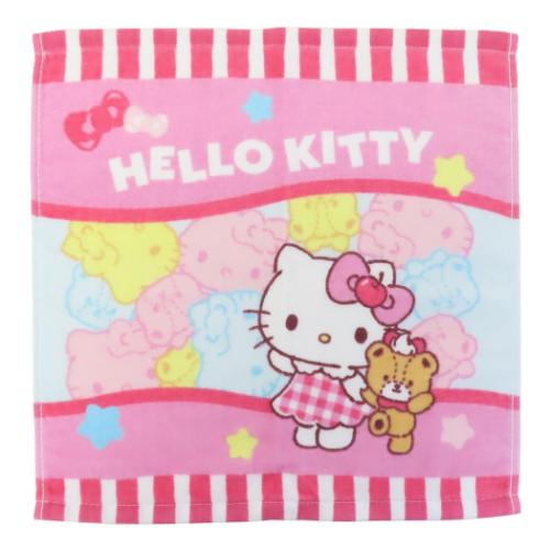 プリントウォッシュタオル ハンドタオル KT ファンシースナック ハロー