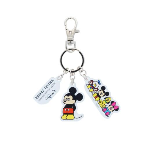 ディズニーx松本セイジ グッズ キーリング ディズニー キャラクター 3