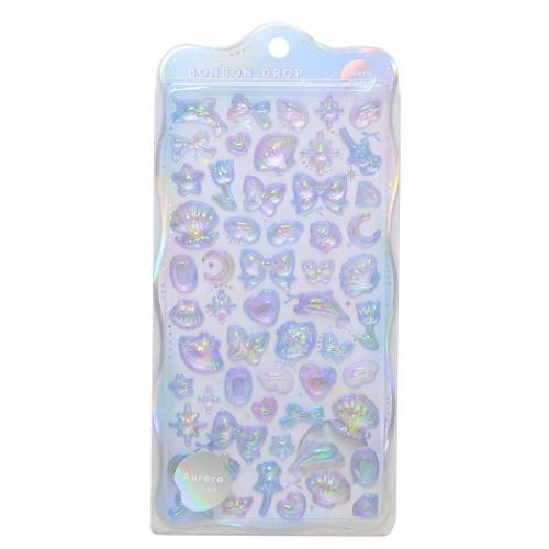 シールシート ボンボンドロップシール オーロラ ろまんすボンボン