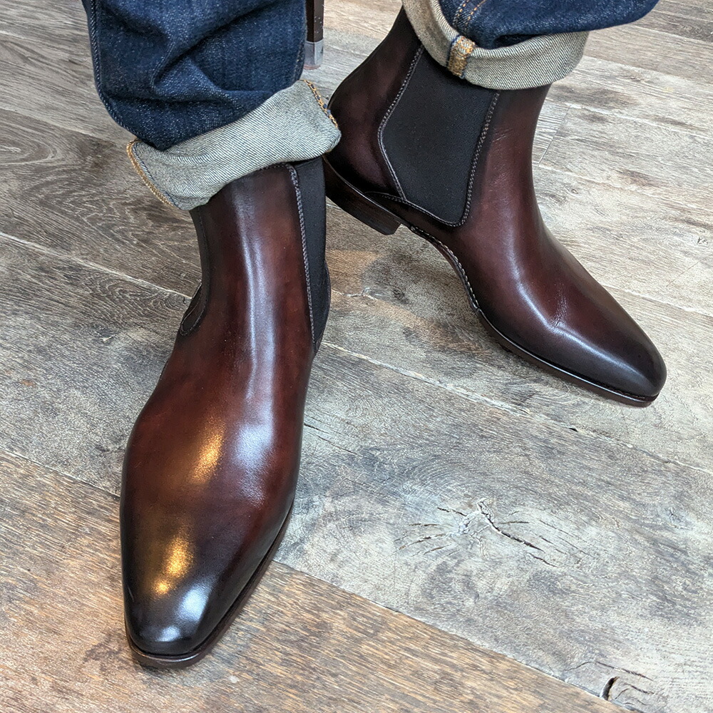 並行輸入品】マグナーニ MAGNANNI チェルシーブーツ メンズ ブーツ