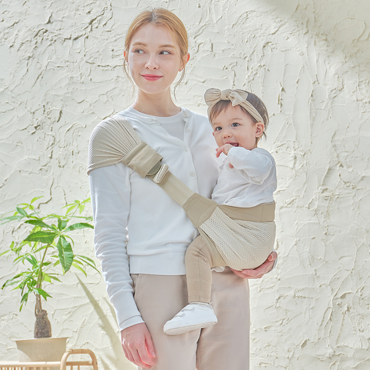 GGUMBI（グンビ） 抱っこ紐 抱っこひも ヒップシート ベビースリング