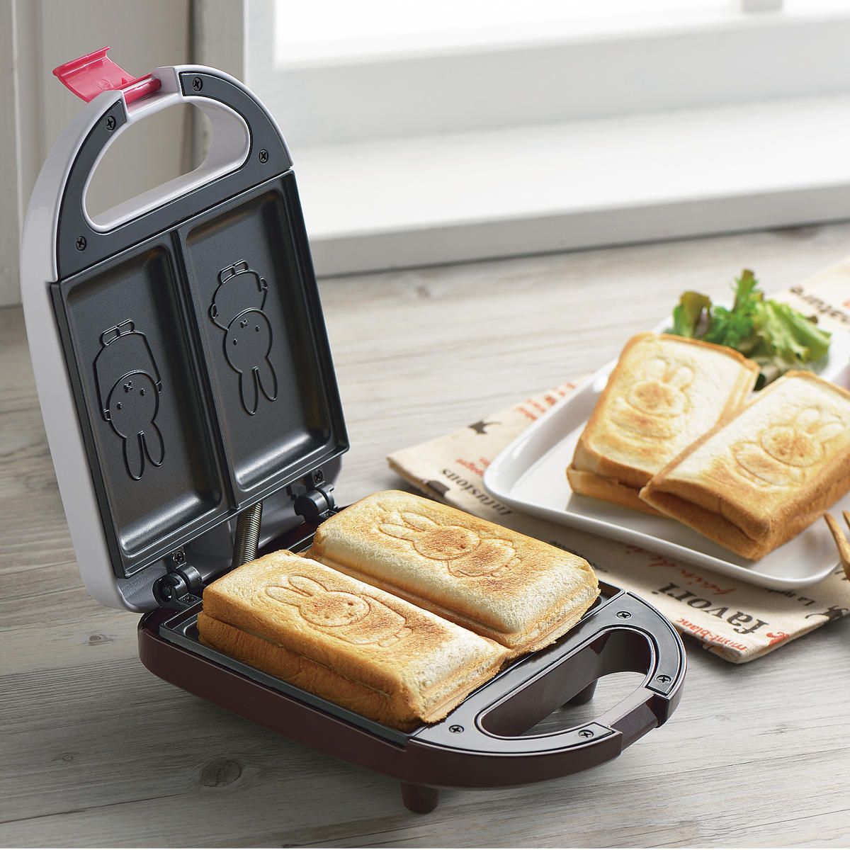 業務用／格安】ステンレス ホットサンドメーカー 温度調整機能付き