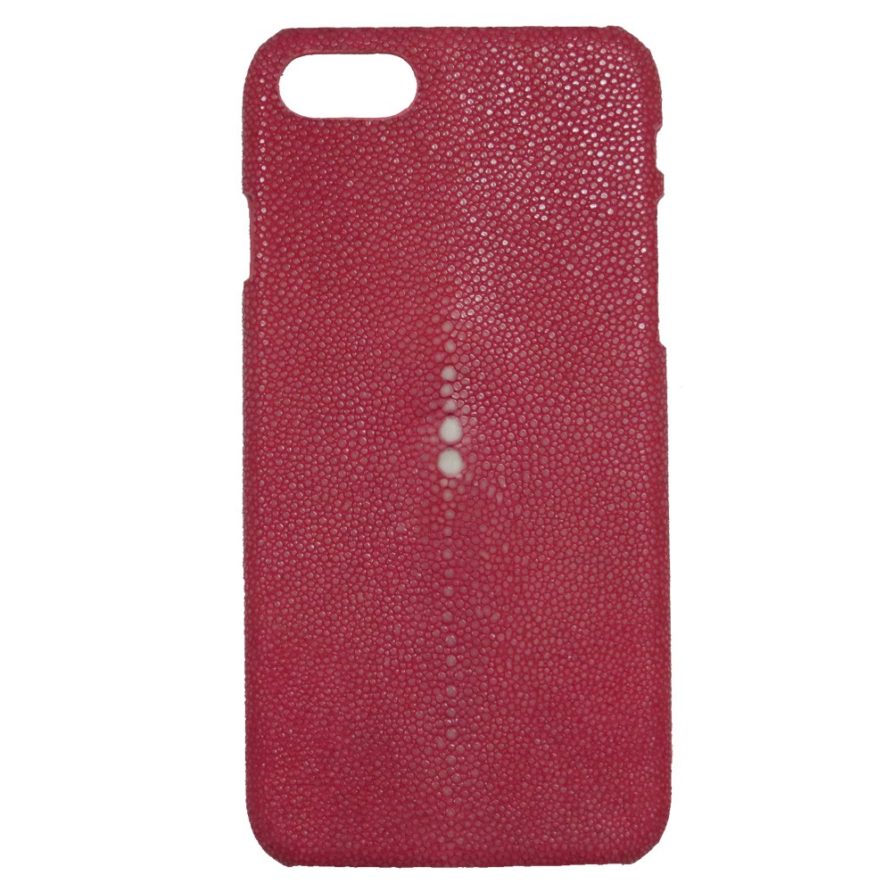 iPhone 7/8/X/XS 対応 本革 エイ革 スティングレイ ガルーシャ