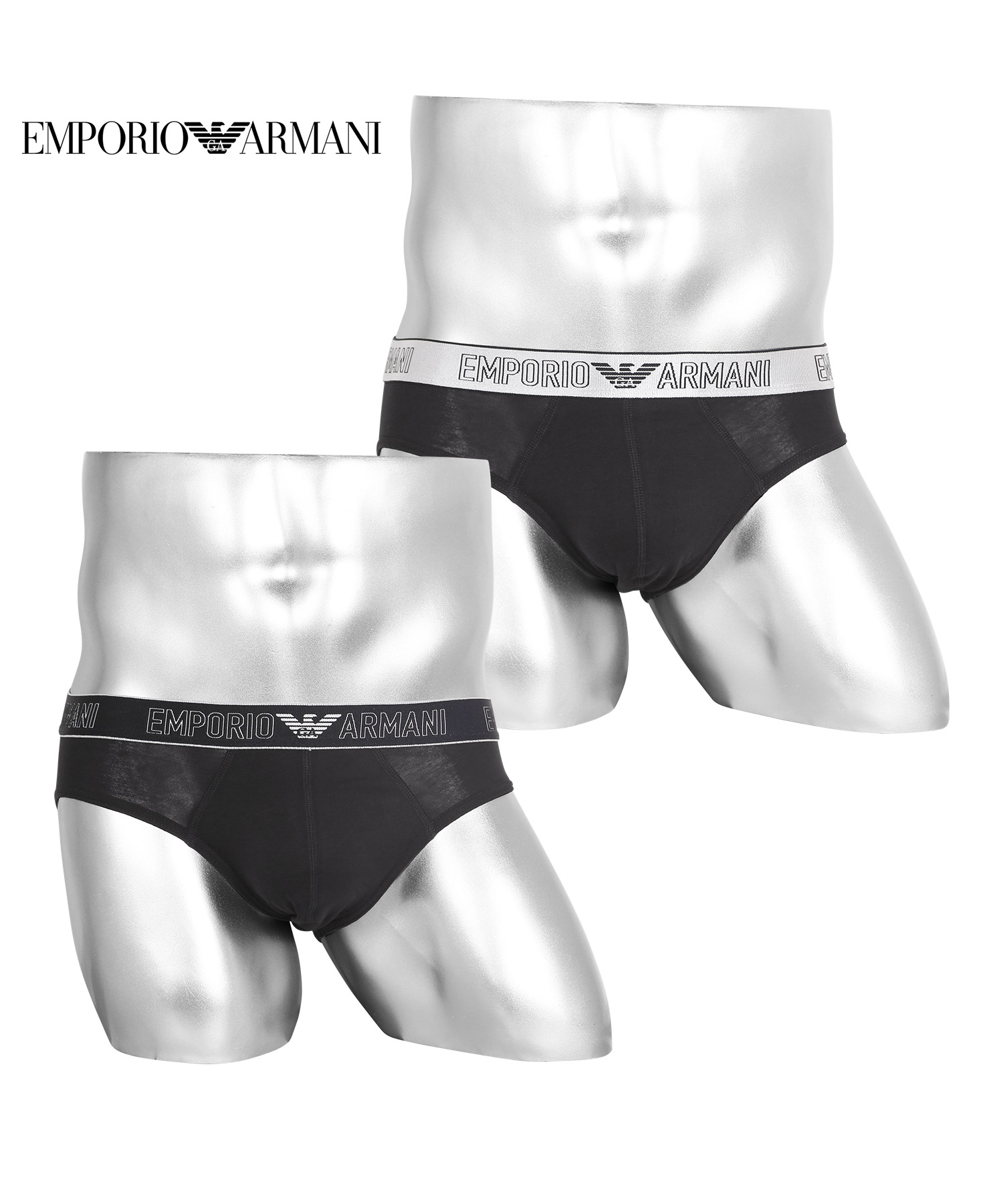 EMPORIO ARMANI エンポリオ アルマーニ 2枚セット ブリーフ メンズ