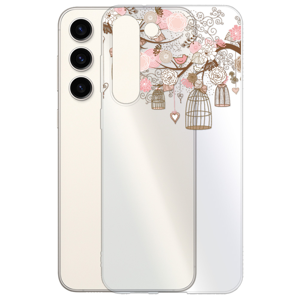 Galaxy S S24 ケース SC-51E スマホ カバー クリア キャラクター SC51E