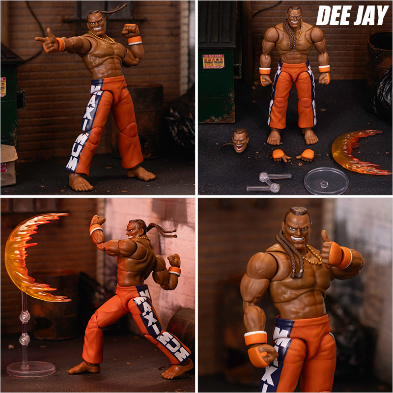 JADAtoys ストリートファイター アクションフィギュア 1/12 スケール