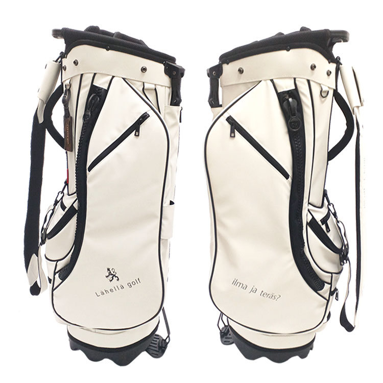 数量限定】京谷 イルマヤテラス スタンド キャディバッグ ホワイト Big