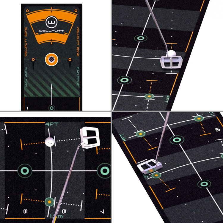 練習器具】Wellputt ウェルパット パターマット 2メートル WLP