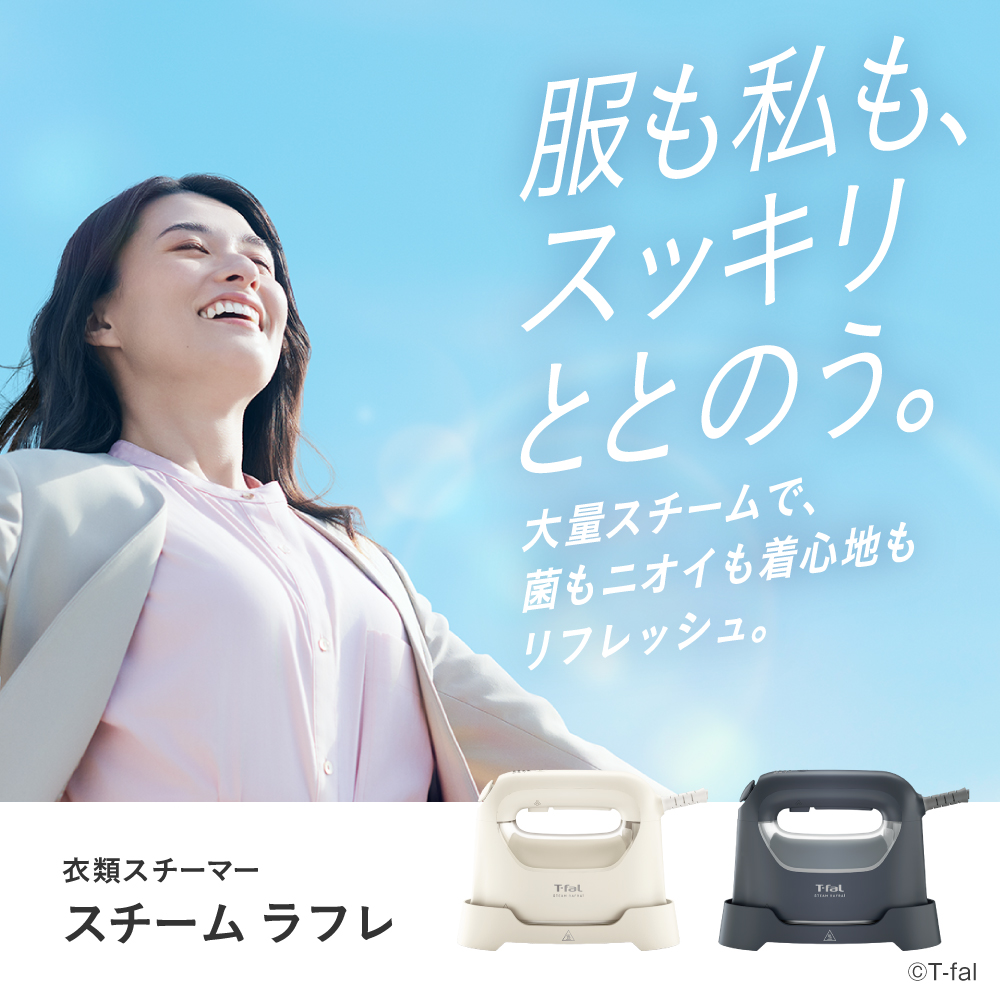 T-fal（ティファール） スチーム ラフレ DV8070J0 / DV8075J0 スチーム