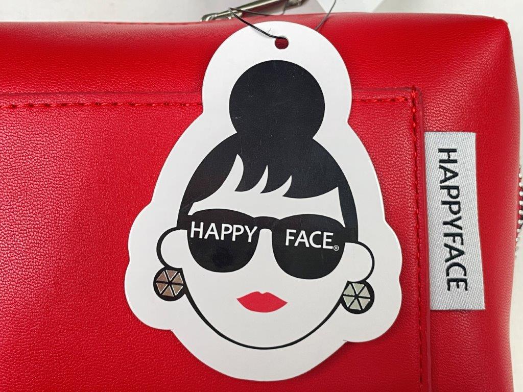 HAPPY FACE EMMAちゃんポーチ ハッピーフェイス レディエマ刺繍