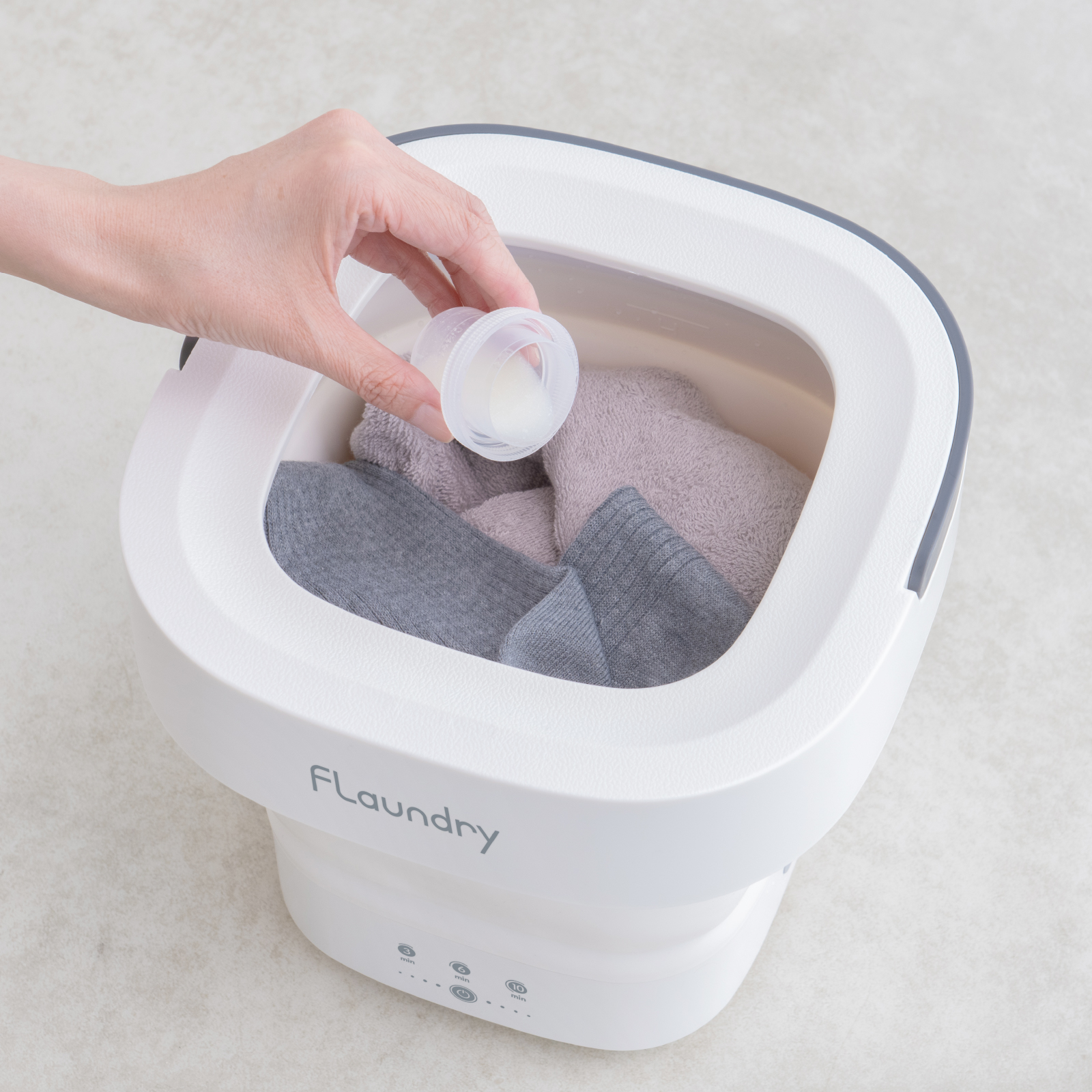 Flaundry（フランドリー） 4000円OFF 3/1まで 小型・軽量 折りたたみ