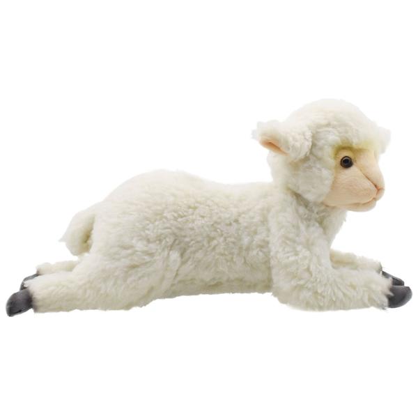 HANSA BH4287 ヒツジ 仔 ひつじ 羊 こども 子供 ぬいぐるみ リアル