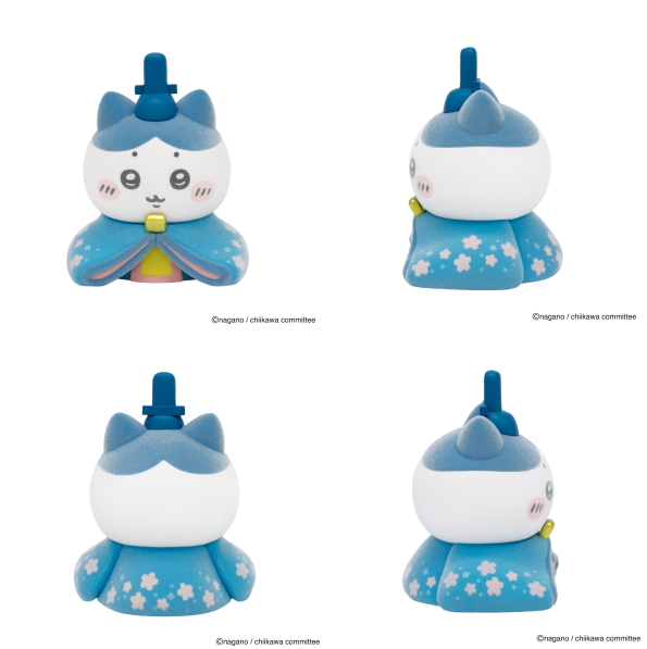 吉徳大光 【即納】ちいかわ＆ハチワレ ミニ雛人形 吉徳 雛人形 親王