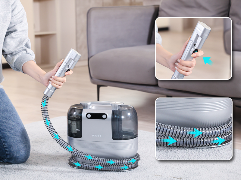 Yadea公式】【軽量×パワフル】Yadea R-ZERO カーペットクリーナー