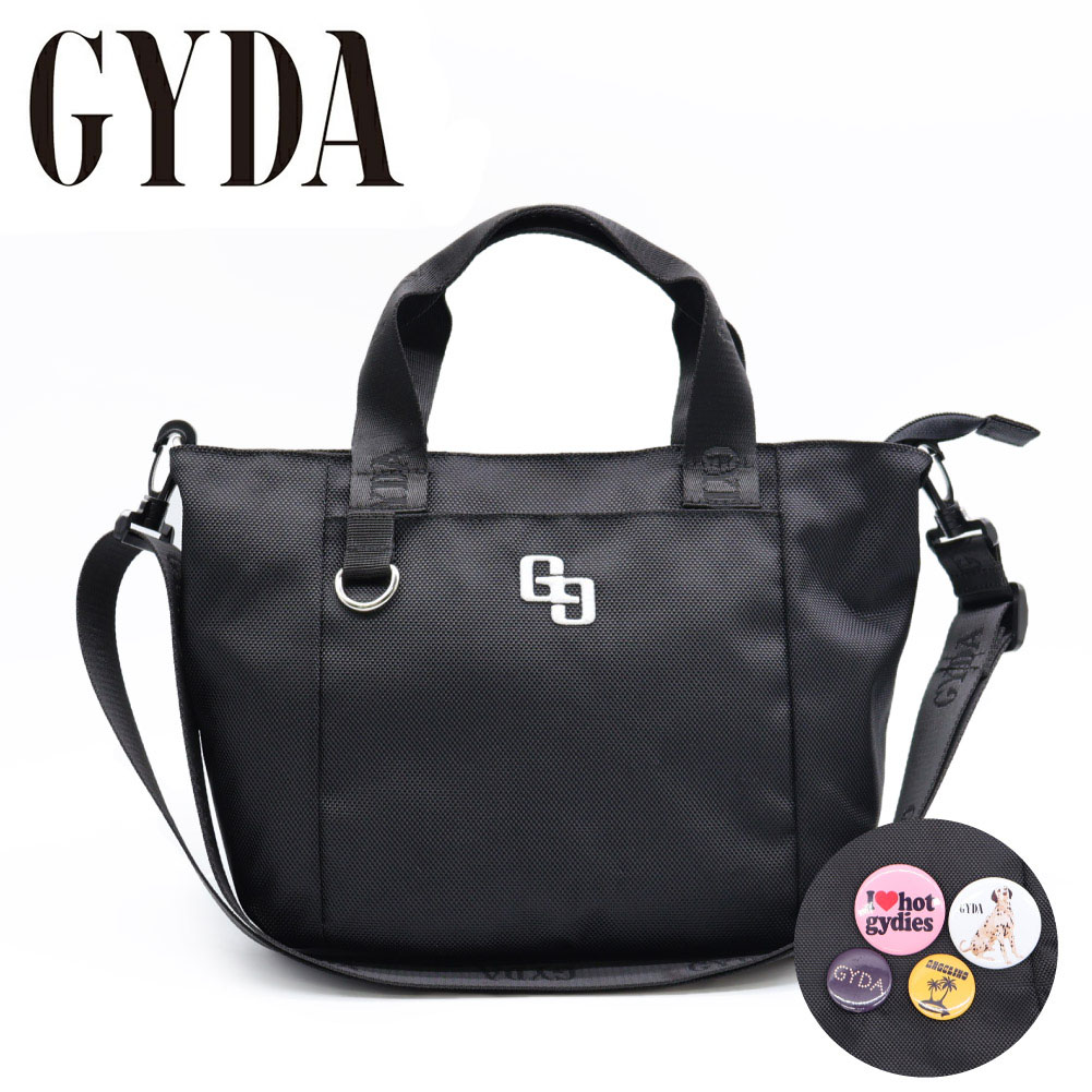GYDA（ジェイダ） 【予約】 ミニトートバッグ 可愛いバッジ付き