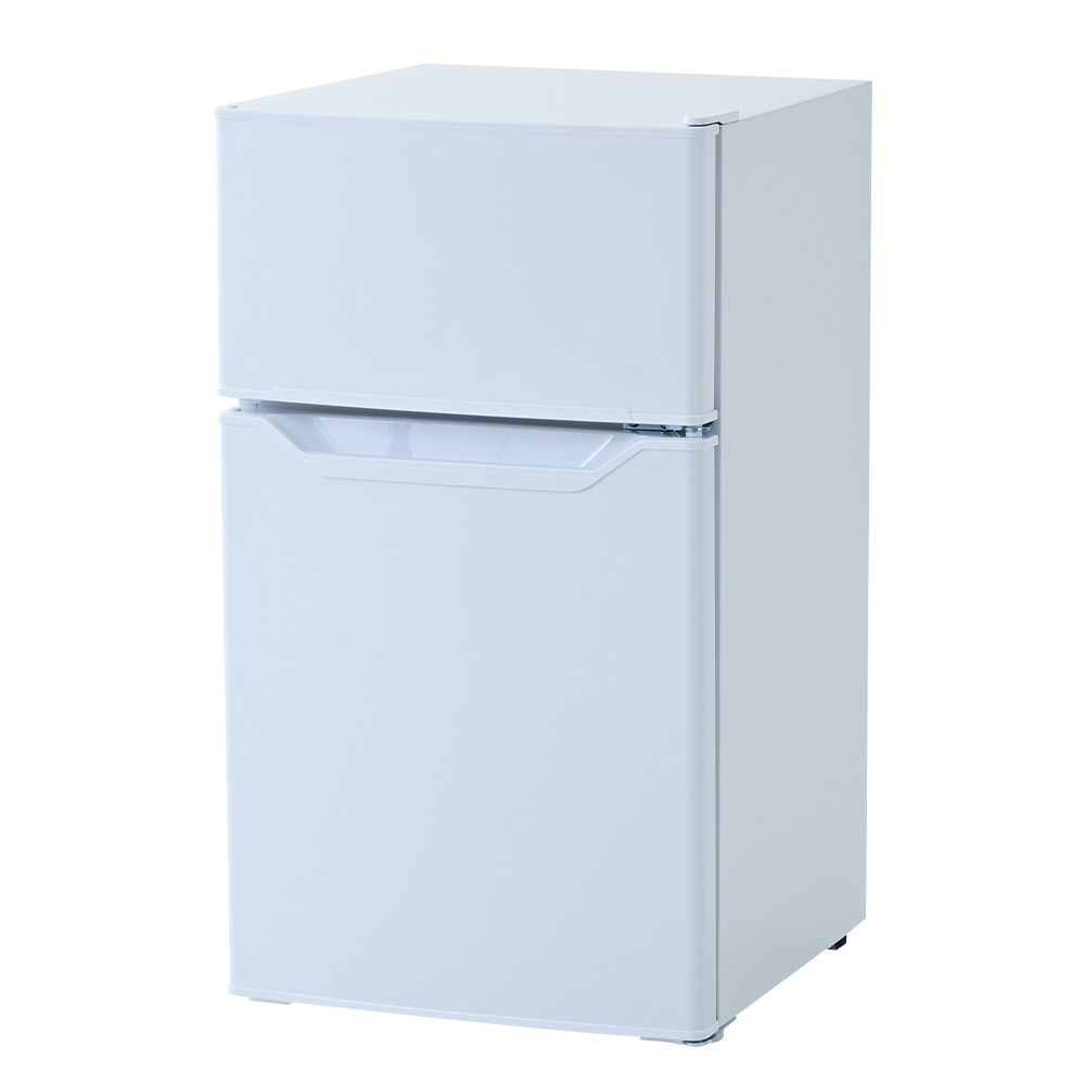 山善（YAMAZEN） 冷蔵庫一人暮らし 二人暮らし 奥行50cm 2ドア 86L 右