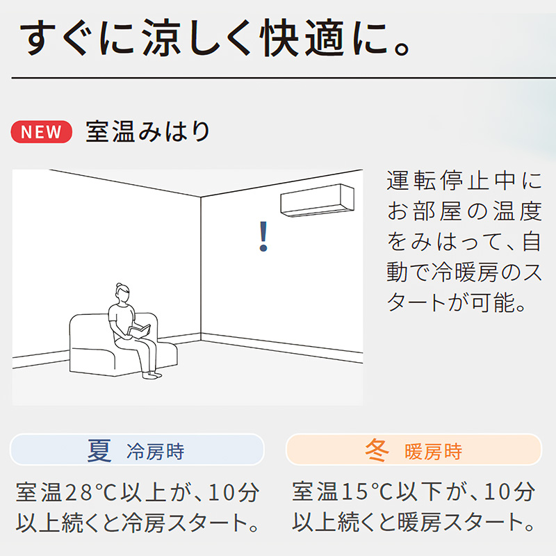 エオリア 東京 神奈川地域限定 標準取付工事費込 エアコン同配 6畳用