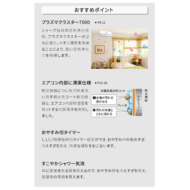 AY-R40N-W シャープ エアコン 主に14畳 R-Nシリーズ ホワイト ルーム