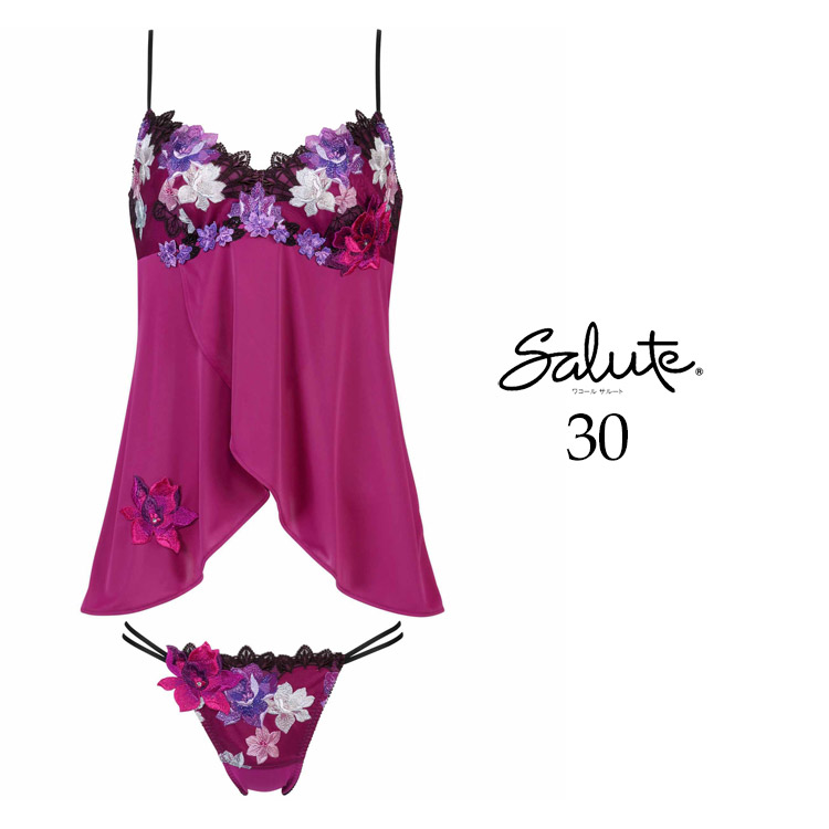 サルート（SALUTE） ワコール 30 セットアップ キャミソール ショーツ