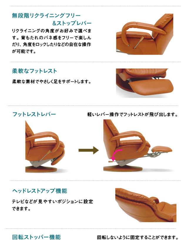 カリモク家具（KARIMOKU FURNITURE） カリモク リクライナー 800幅