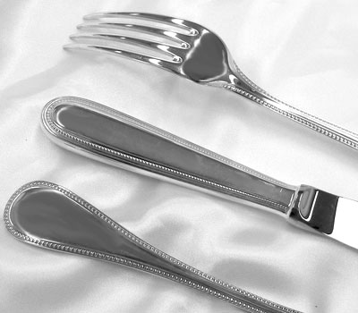 クリストフル スターリングシルバー マルリー 1438 サービングフォーク