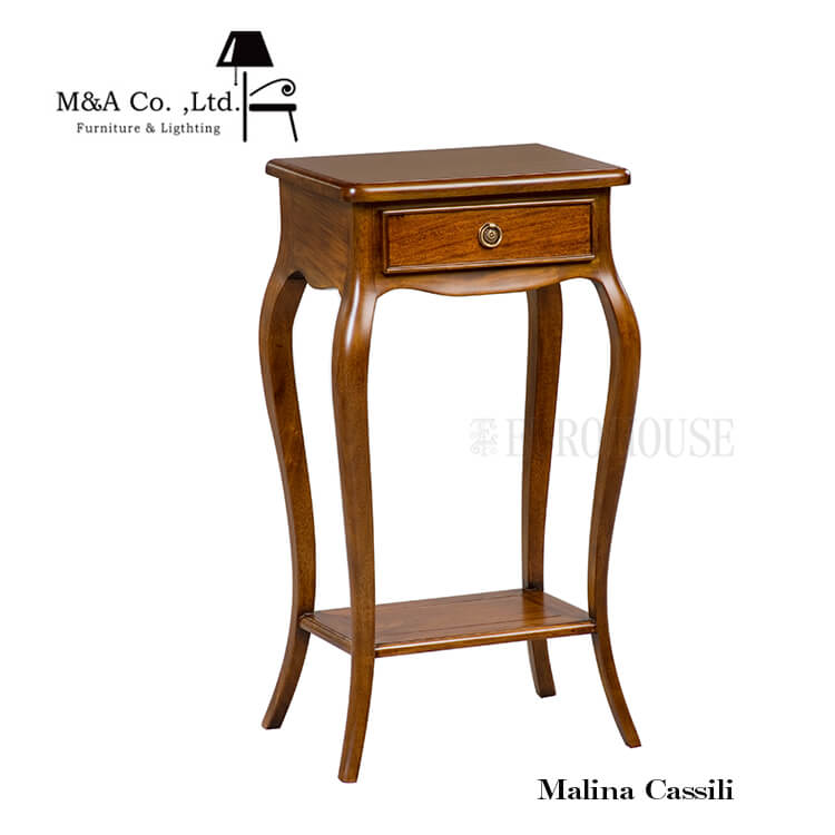 テーブル サイド 電話台 花台 コンソール アンティーク 机